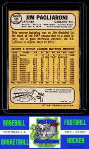 1968 Topps #586 Jim Pagliaroni