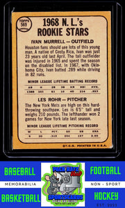 1968 Topps #569 National League 1968 Rookie Stars (Ivan Murrell / Les Rohr)