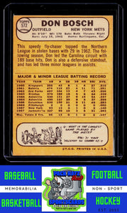 1968 Topps #572 Don Bosch