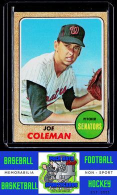 1968 Topps #573 Joe Coleman