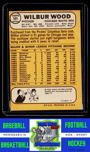 1968 Topps #585 Wilbur Wood