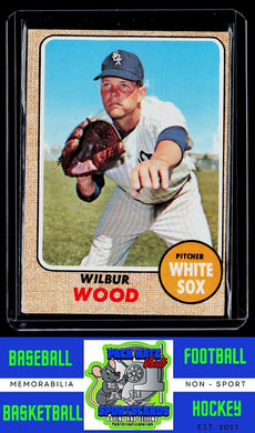 1968 Topps #585 Wilbur Wood