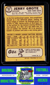 1968 Topps #582 Jerry Grote