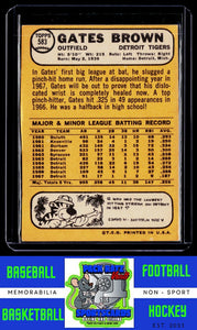 1968 Topps #583 Gates Brown