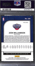 Load image into Gallery viewer, Zion Williamson 2019 Hoops Premium Stock Purple Disco PSA 9