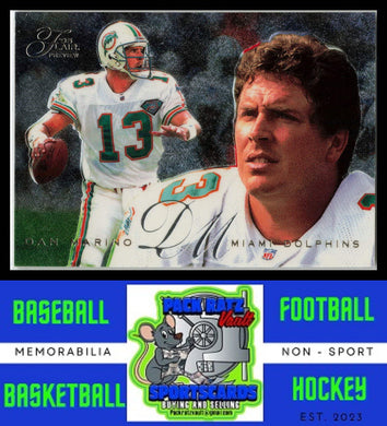 1995 Fleer #18 Dan Marino Flair Preview NM