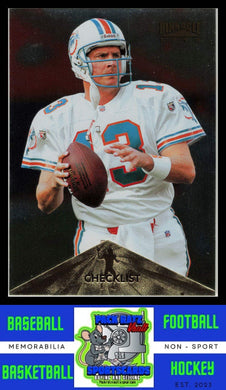 1996 Pinnacle #195 Dan Marino Gold Foil NM