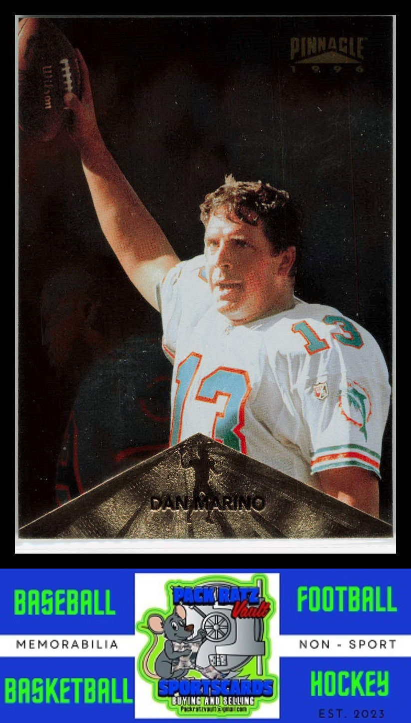 1996 Pinnacle Gold Foil #4 Dan Marino Gold Foil Foil NM