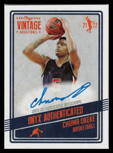 Load image into Gallery viewer, 2021 Onyx Vintage #VACO Chuma Okeke NM