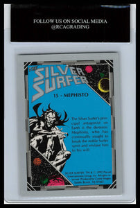 Mephisto #15 The Silver Surfer 1992 Comic Images Trading Card