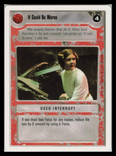 Load image into Gallery viewer, 1995 Star Wars Card Game: Premiere It Could Be Worse 0bt4