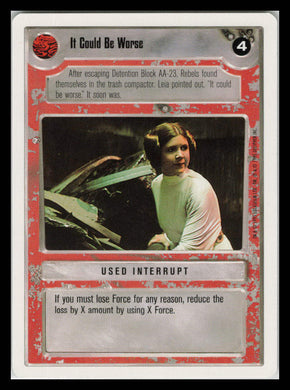 1995 Star Wars Card Game: Premiere It Could Be Worse 0bt4