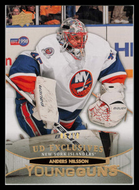 2011-12 UD Series 2 Young Guns Exclusives Rookie 05/10 #482 Anders Nilsson