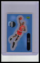 Load image into Gallery viewer, 1998-99 Upper Deck MJ Sticker Collection Red Backs Michael Jordan #SU07 HOF