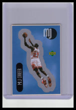 Load image into Gallery viewer, 1998-99 Upper Deck MJ Sticker Collection Red Backs Michael Jordan #SU23 HOF