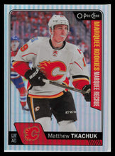 Load image into Gallery viewer, 16/17 O-Pee-Chee Marquee Rookies Matthew Tkachuk Foil Parallel