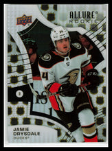 Load image into Gallery viewer, 2021-22 Upper Deck Allure Rookies 2005 NHL Shield Jamie Drysdale #142 Rookie RC