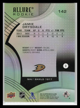 Load image into Gallery viewer, 2021-22 Upper Deck Allure Rookies 2005 NHL Shield Jamie Drysdale #142 Rookie RC