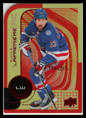 2022-23 Upper Deck MVP #86 Colors And Contours 001/250 Alexis Lafreniere Rangers