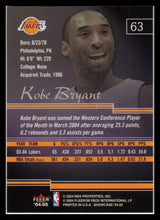 Load image into Gallery viewer, 2004 Fleer Showcase KOBE BRYANT Holo Foil #63 Lakers