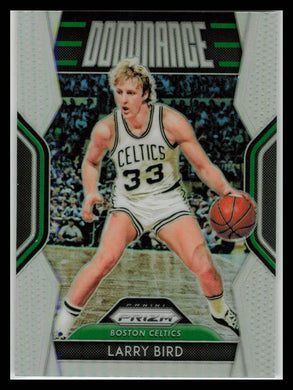 2018-19 Panini Prizm Dominance Prizms Silver #16 Larry Bird