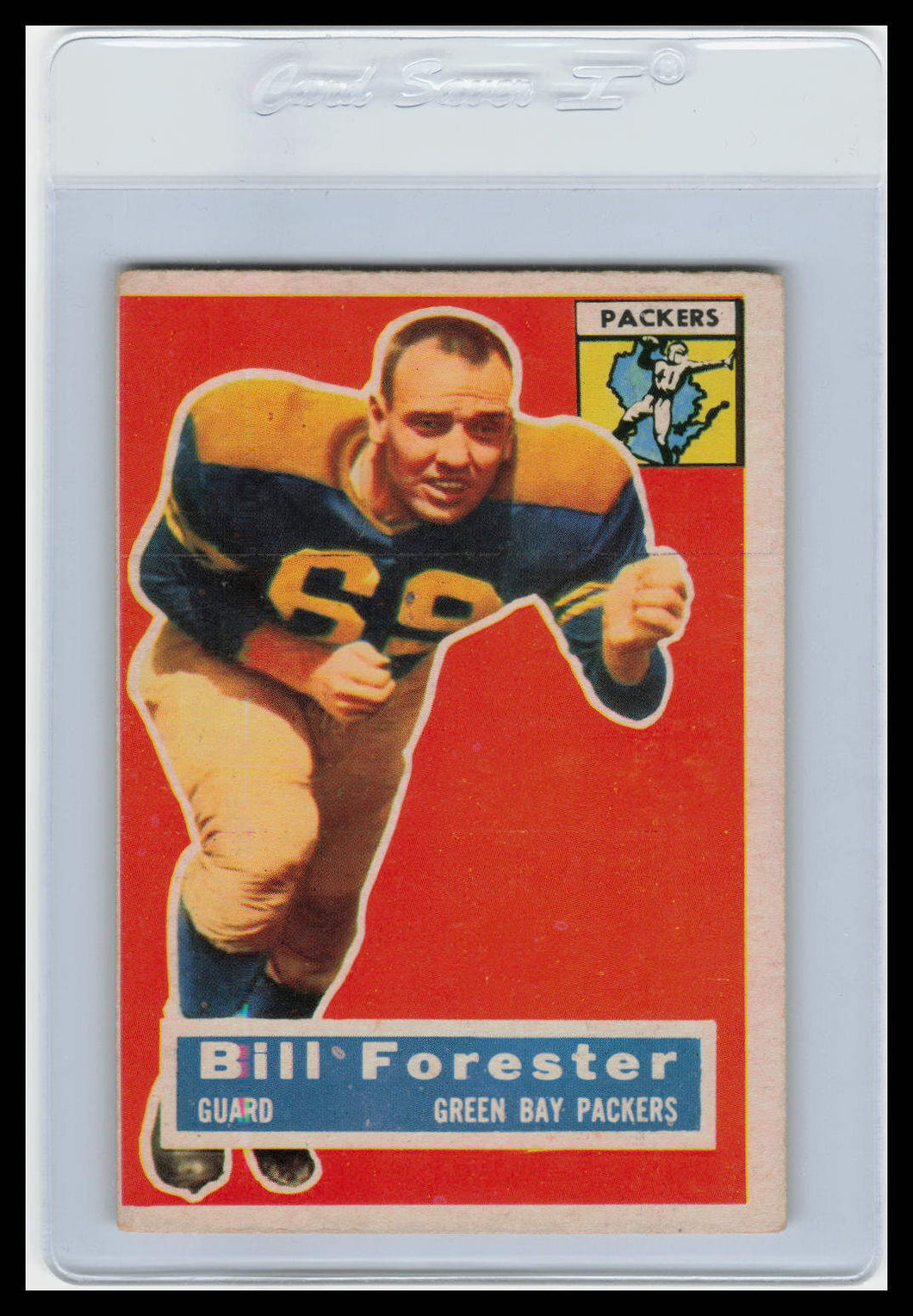 1956 Topps Bill Forester Green Bay Packers