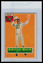 Load image into Gallery viewer, 1956 Topps Adrian Burk Philadelphia Eagles