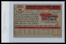 Load image into Gallery viewer, 1956 Topps Adrian Burk Philadelphia Eagles