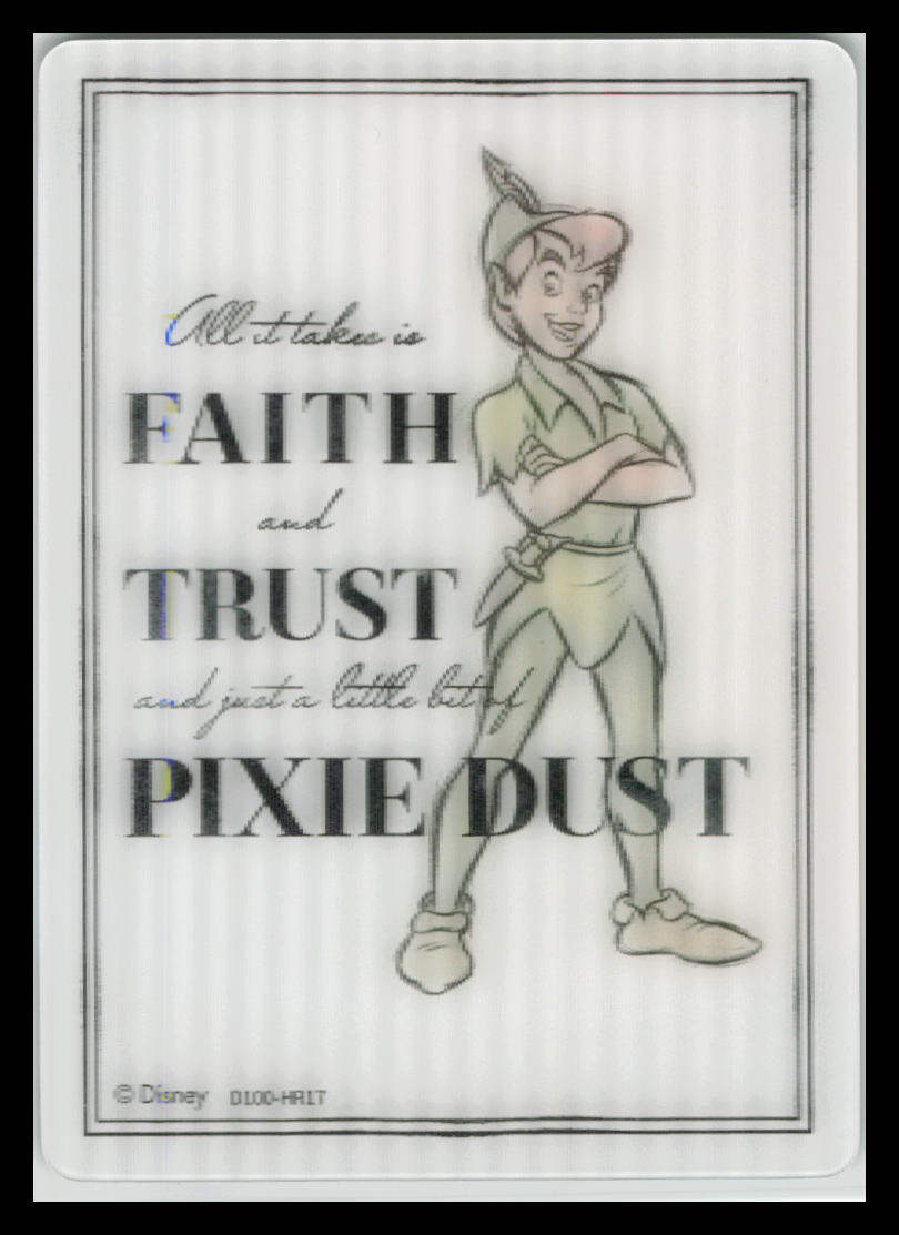 2023 Card Fun Disney 100 Joyful Peter Pan Orchestra Card #D100-SSR09