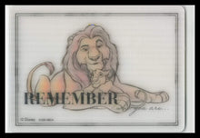 Load image into Gallery viewer, 2023 Card Fun Joyful Disney 100 - SIMBA &amp; MUFASA - LION KING - 3D Lenticular SP