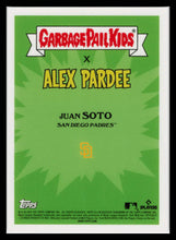 Load image into Gallery viewer, 2022 Topps MLB x Garbage Pail Kids Alex Pardee Resurrect TED 7b Juan Soto