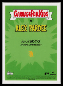 2022 Topps MLB x Garbage Pail Kids Alex Pardee Resurrect TED 7b Juan Soto