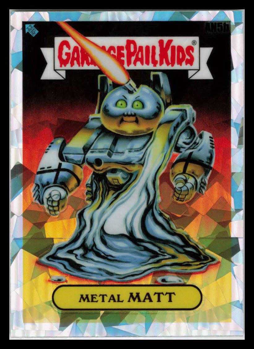 Metal Matt 2022 Garbage Pail Kids Chrome Series 4 - #AN5b ATOMIC Refractor