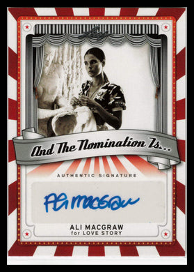 2013 LEAF POP CENTURY AUTO: ALI MacGRAW # AN-AM1 