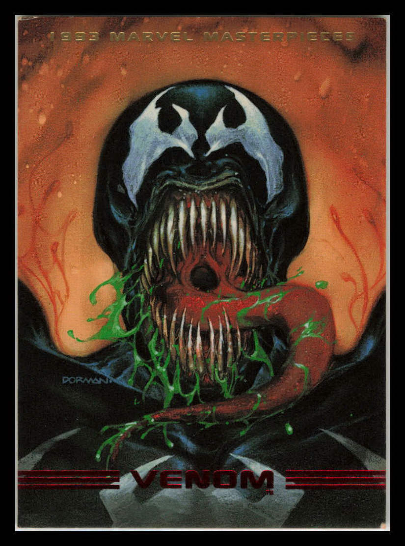 1993 Marvel Masterpieces Eddie Brock “VENOM” #45 Sky Box