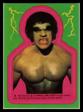 Load image into Gallery viewer, MARVEL COMICS 1979 THE INCREDIBLE HULK TV SHOW STICKER 4