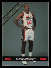 Load image into Gallery viewer, 1992 Ballstreet Clyde Drexler Insert PROMO Card - USA Olympic Card