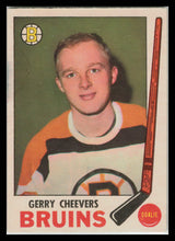 Load image into Gallery viewer, 1969-70 O-Pee-Chee Hockey - Gerry Cheevers #22 - HOF Goalie Boston Bruins