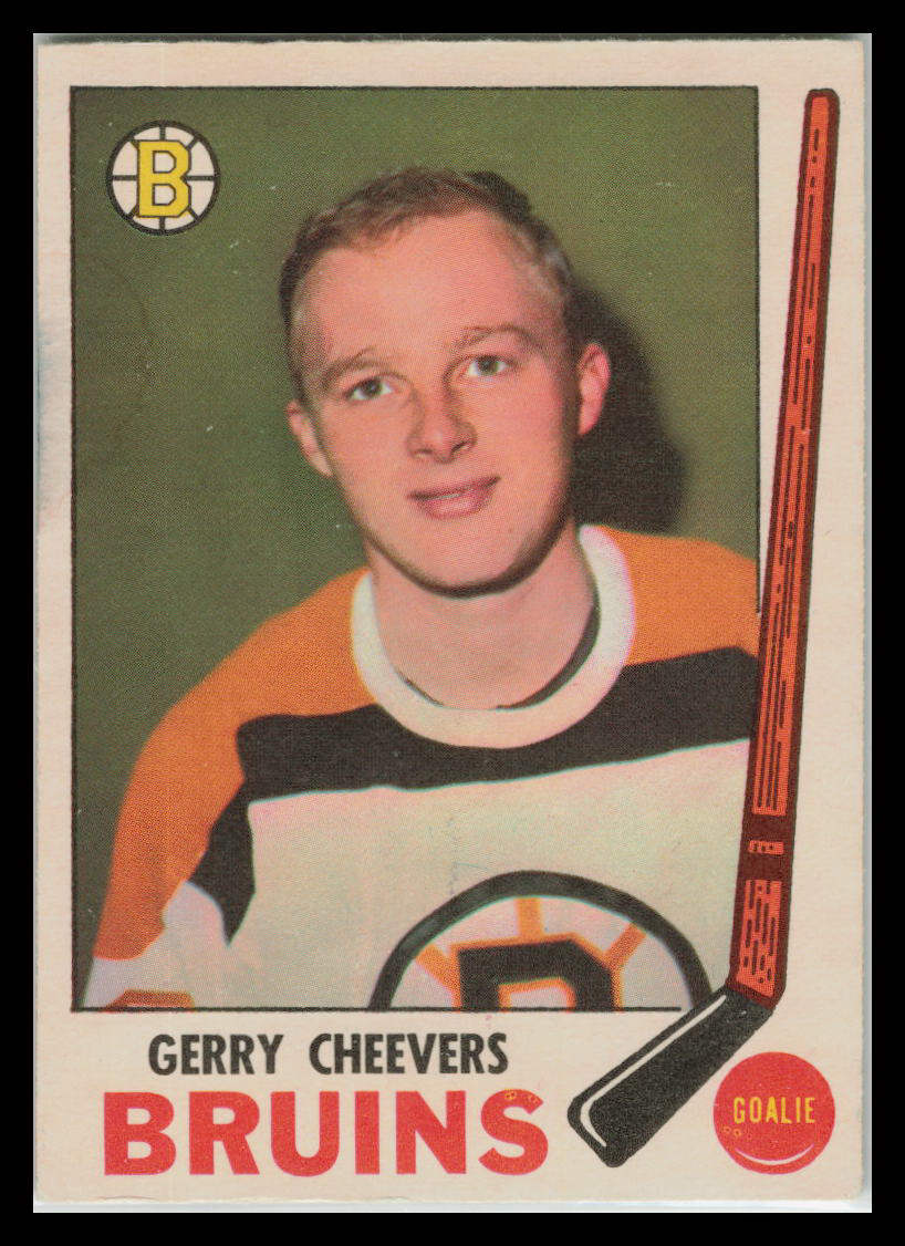 1969-70 O-Pee-Chee Hockey - Gerry Cheevers #22 - HOF Goalie Boston Bruins