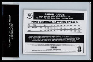 2018 Donruss Retro #253 Aaron Judge Batting Variation (New York Yankees)