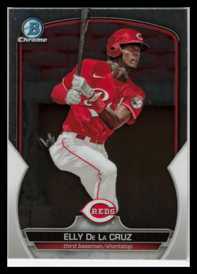 Elly De La Cruz 2023 Bowman Chrome Prospects Rookie Card RC #BCP-65 Reds