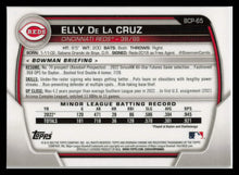 Load image into Gallery viewer, Elly De La Cruz 2023 Bowman Chrome Prospects Rookie Card RC #BCP-65 Reds