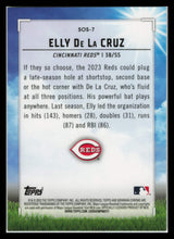 Load image into Gallery viewer, 2023 Bowman Chrome Elly De La Cruz Sights On September #SOS-7 Cincinnati Reds A2