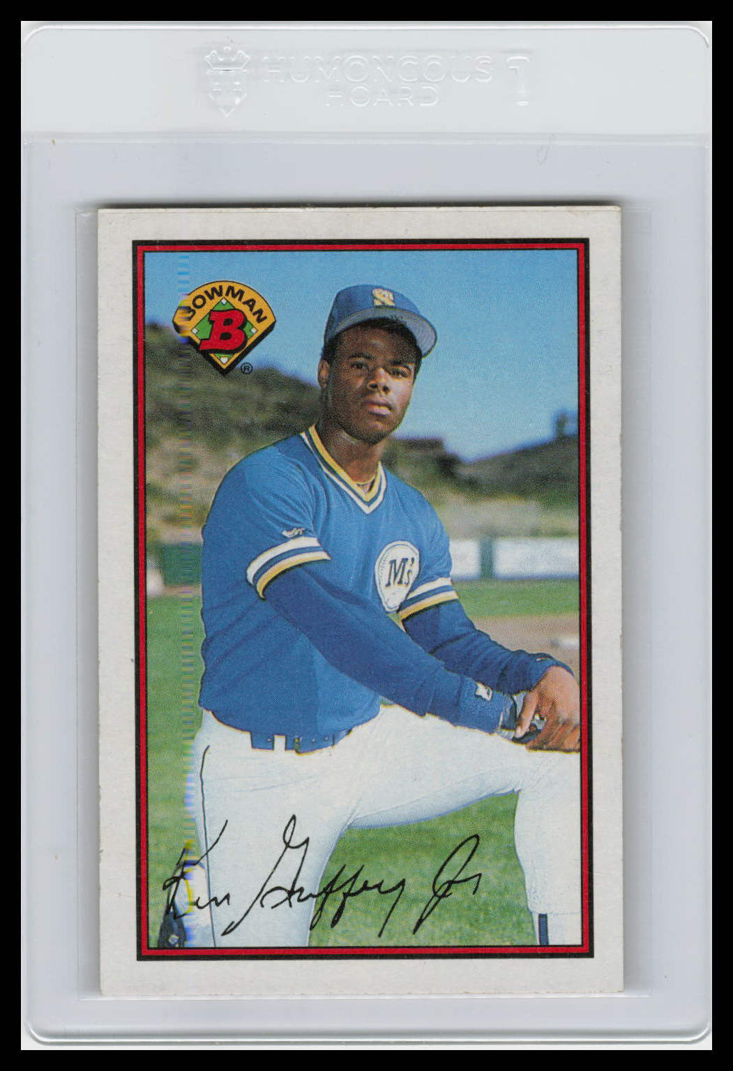 1989 Ken Griffey Jr. Bowman #220 Rookie Seattle Mariners RC HOF Mint