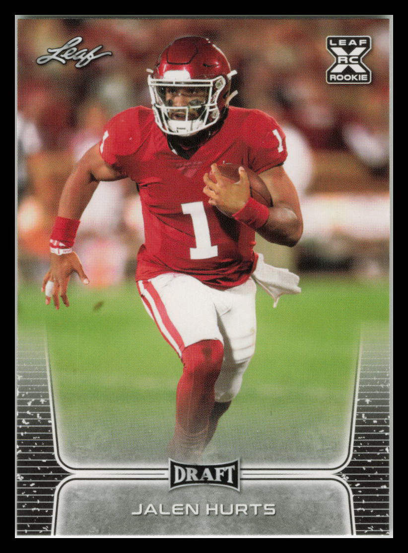 Jalen Hurts (RC) Rookie 2020 Leaf Draft - #15