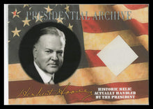 Load image into Gallery viewer, 2020 Herbert Hoover Historic Relic # PA-HH Presidential Archive