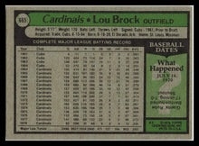 Load image into Gallery viewer, 1979 Topps #665 Lou Brock St. Louis Cardinals