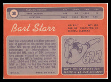 Load image into Gallery viewer, 1970 Topps Bart Starr Football #30 Green Bay Packers HOF VG No Creases