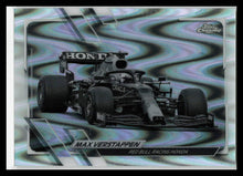 Load image into Gallery viewer, 2021 Topps Chrome Formula 1 F1 Max Verstappen B&amp;W Ray Wave Refractor #98