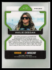 2022 Prizm NASCAR Hailie Deegan Orange Mosaic Prizm #32